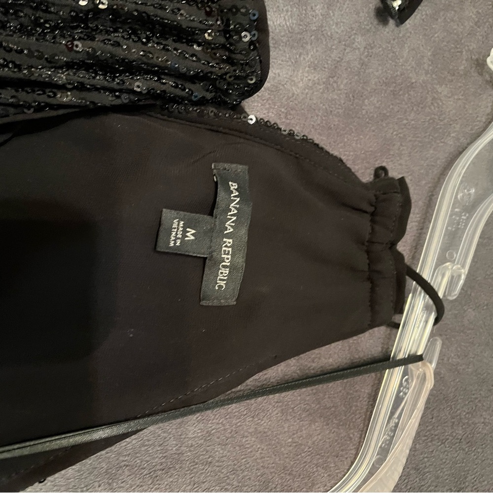 Banana Republic Sequin Aline Swing Cocktail-Party Dress